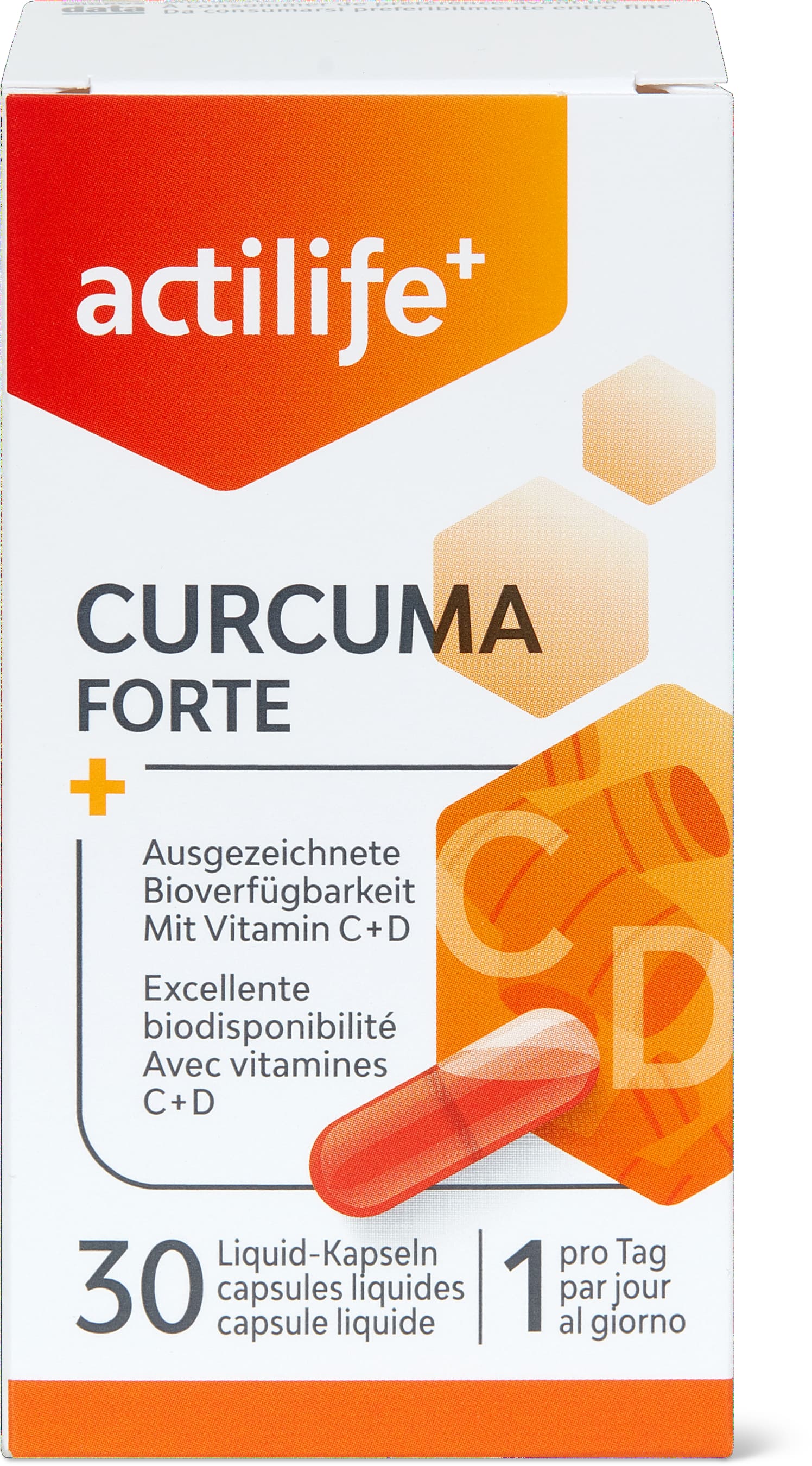 Turmeric capsules